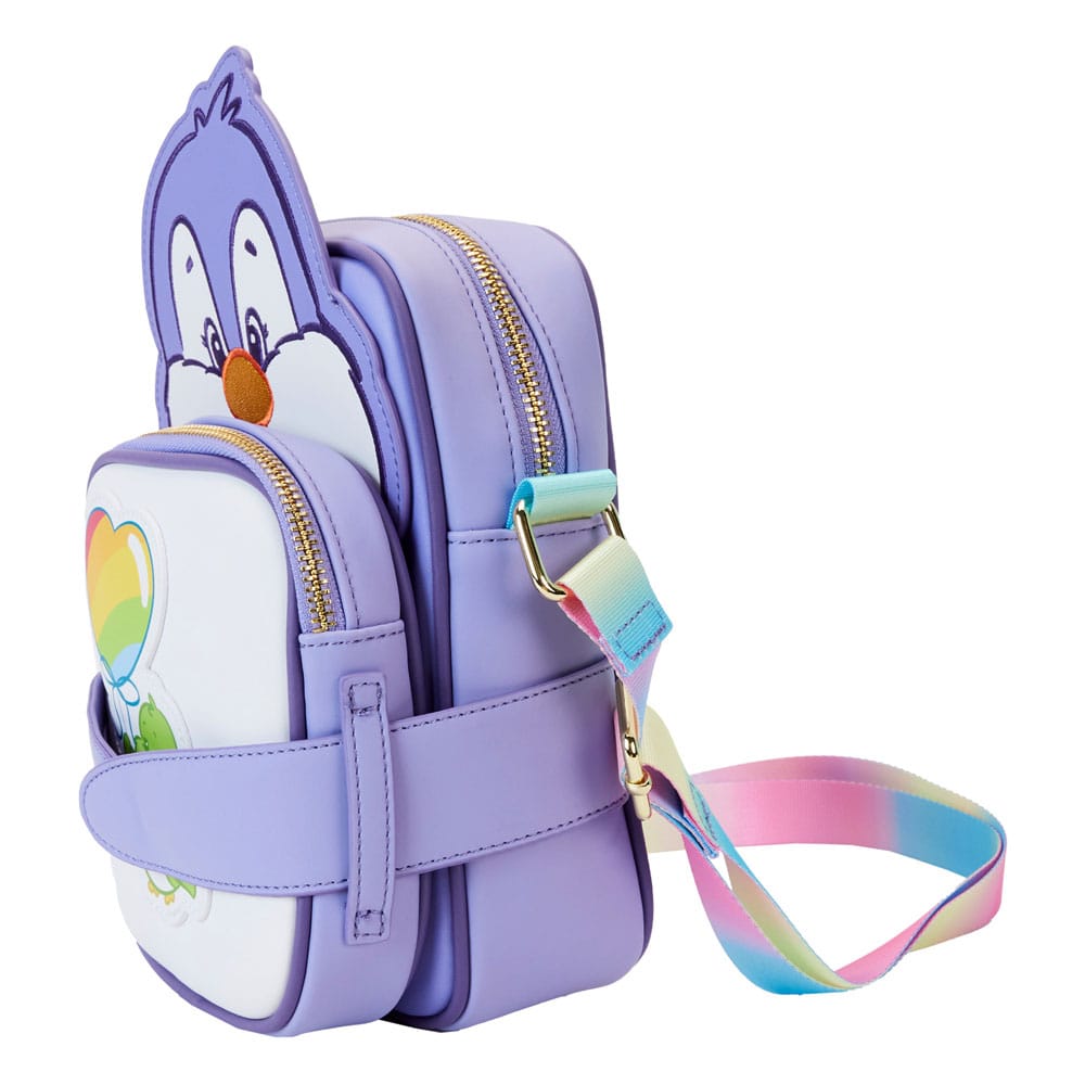 Care Bears di Loungefly Crossbody Cousins ​​Cozy Heart Penguin Crossdies