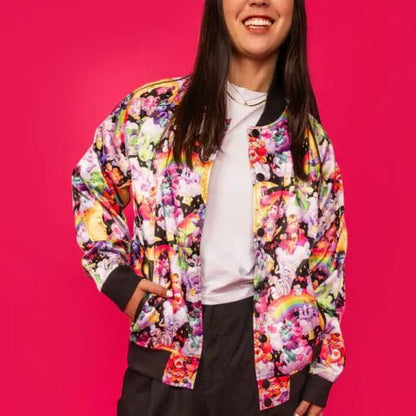 The Care Bears x Universal Monsters by Loungefly Bomber Jacket Unisex Barbie 65th Anniversary