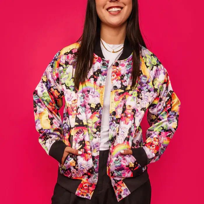 The Care Bears x Universal Monsters by Loungefly Bomber Jacket Unisex Barbie 65th Anniversary
