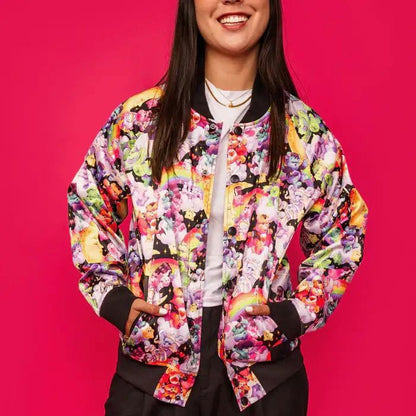 The Care Bears x Universal Monsters by Loungefly Bomber Jacket Unisex Barbie 65th Anniversary