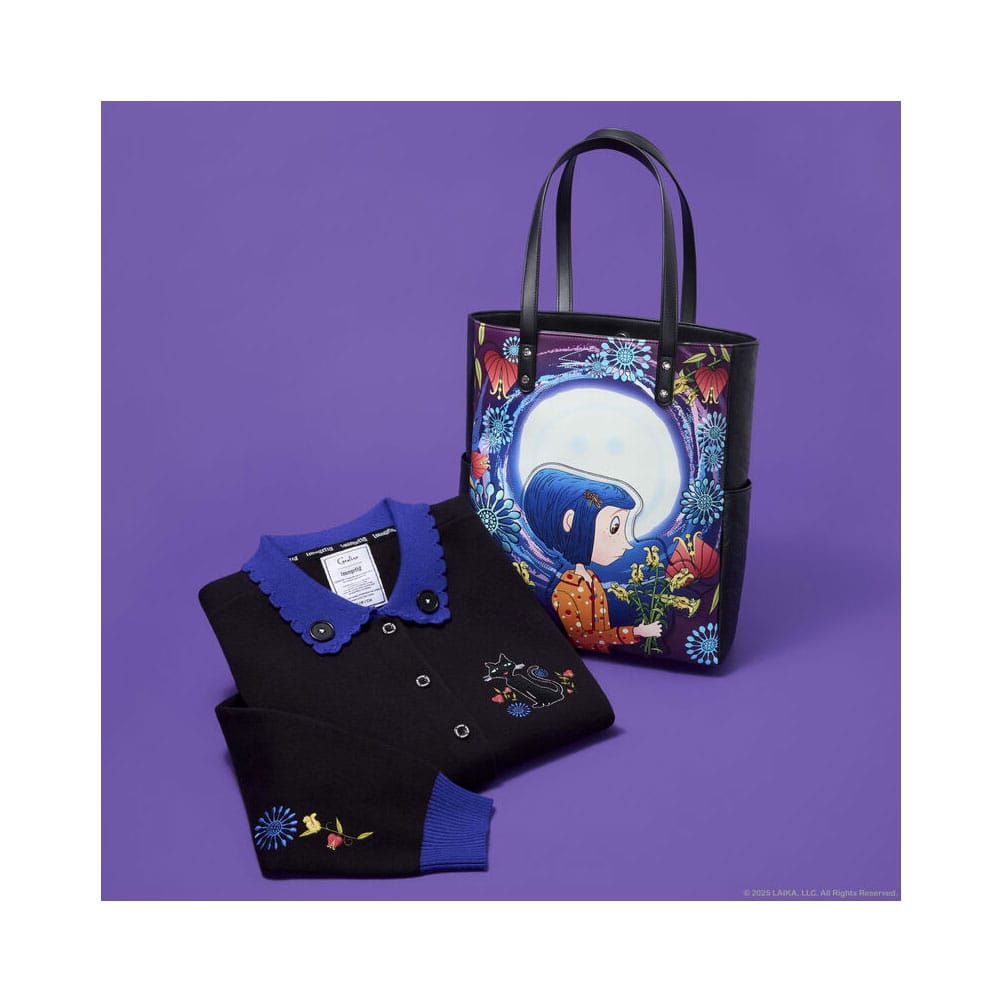 Pixar by Loungefly Cardigan Unisex Collared Cat Dragonfly