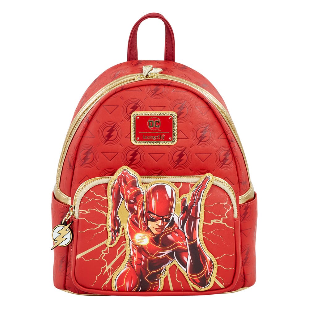 DC Comics av ​​Loungefly Mini Ryggsekk The Flash