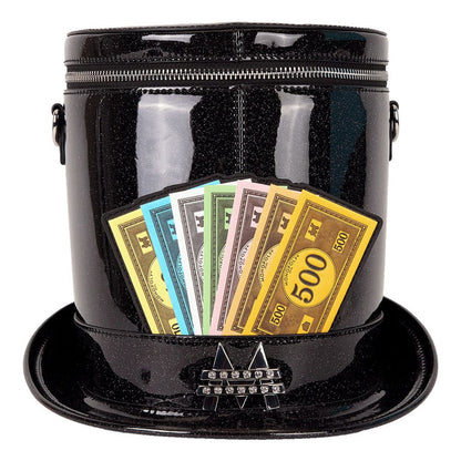 Hasbro av loungefly crossbody monopol topphatt