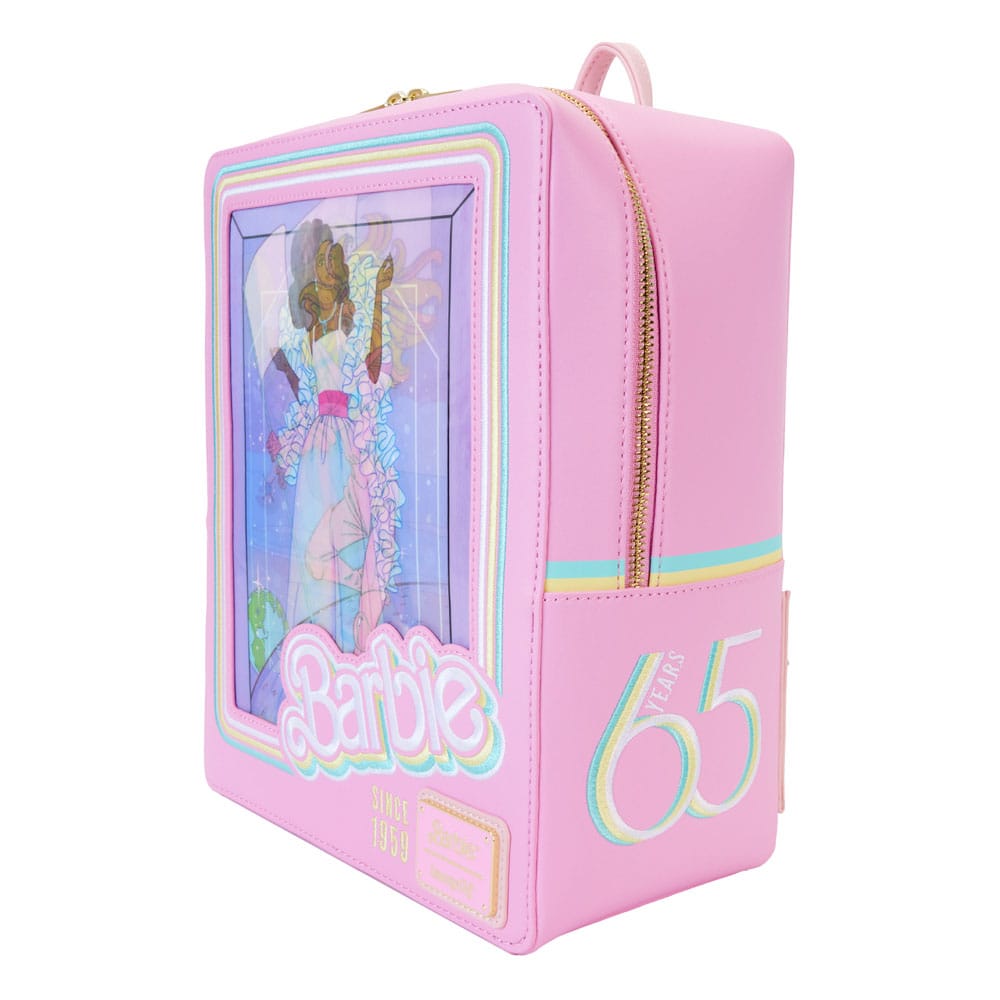 Mattel tarafından Loungefly Backpack Mini Barbie 65. Yıldönümü Bebek Kutusu