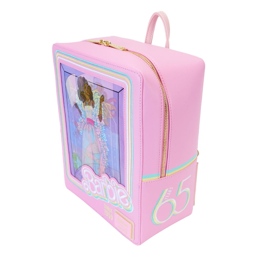 Mattel tarafından Loungefly Backpack Mini Barbie 65. Yıldönümü Bebek Kutusu