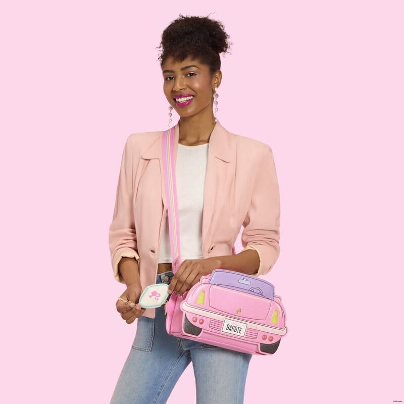 Borsa a tracolla Mattel by Loungefly Barbie Car Light Up