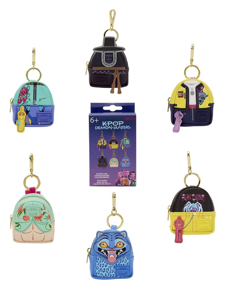 KPop Demon Hunters von Loungefly Taschenanhänger Mystery Box Display (15)
