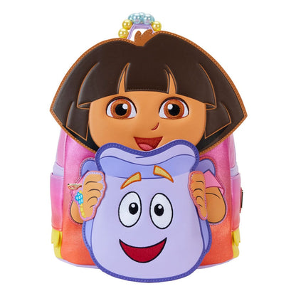 Nickelodeon av LoungeFly ryggsäck Dora Cosplay