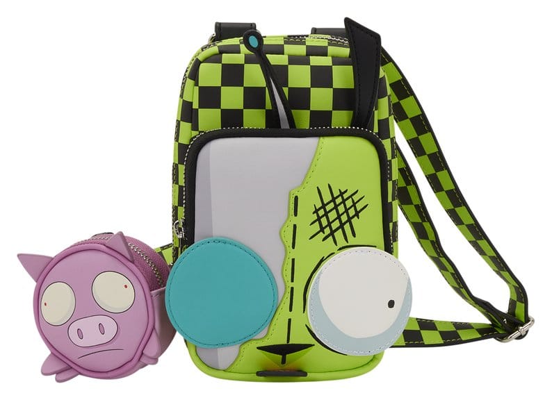 Nickelodeon van Loungefly Crossbody Invader Zim Gir mobiele telefoon