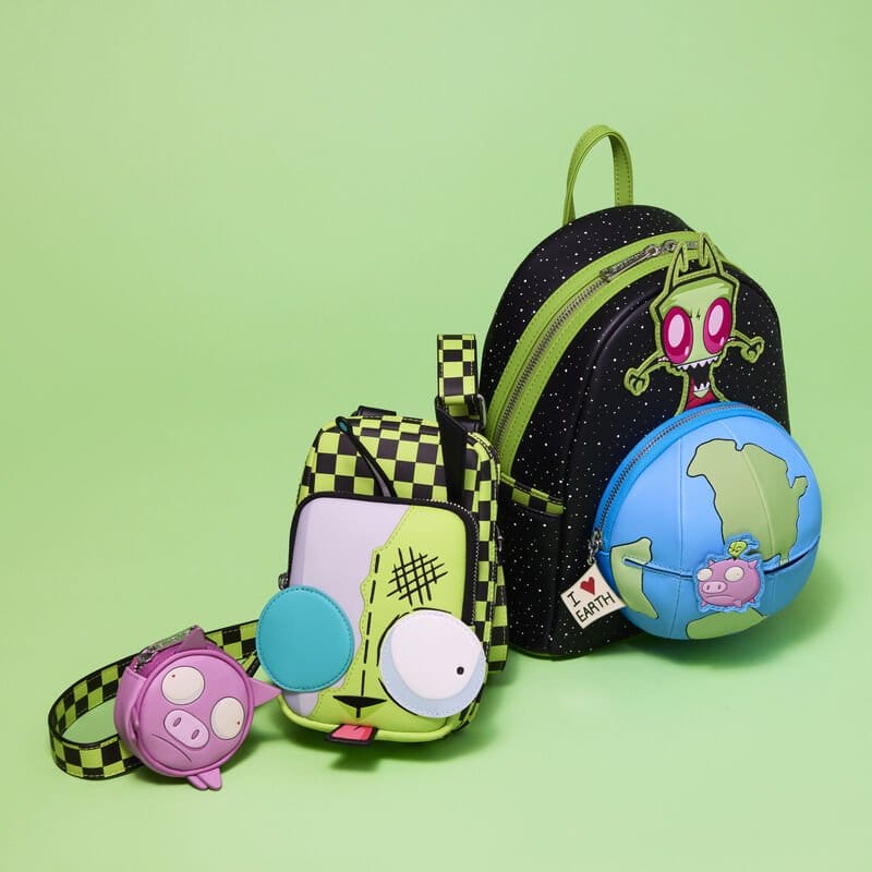 Nickelodeon van Loungefly Crossbody Invader Zim Gir mobiele telefoon