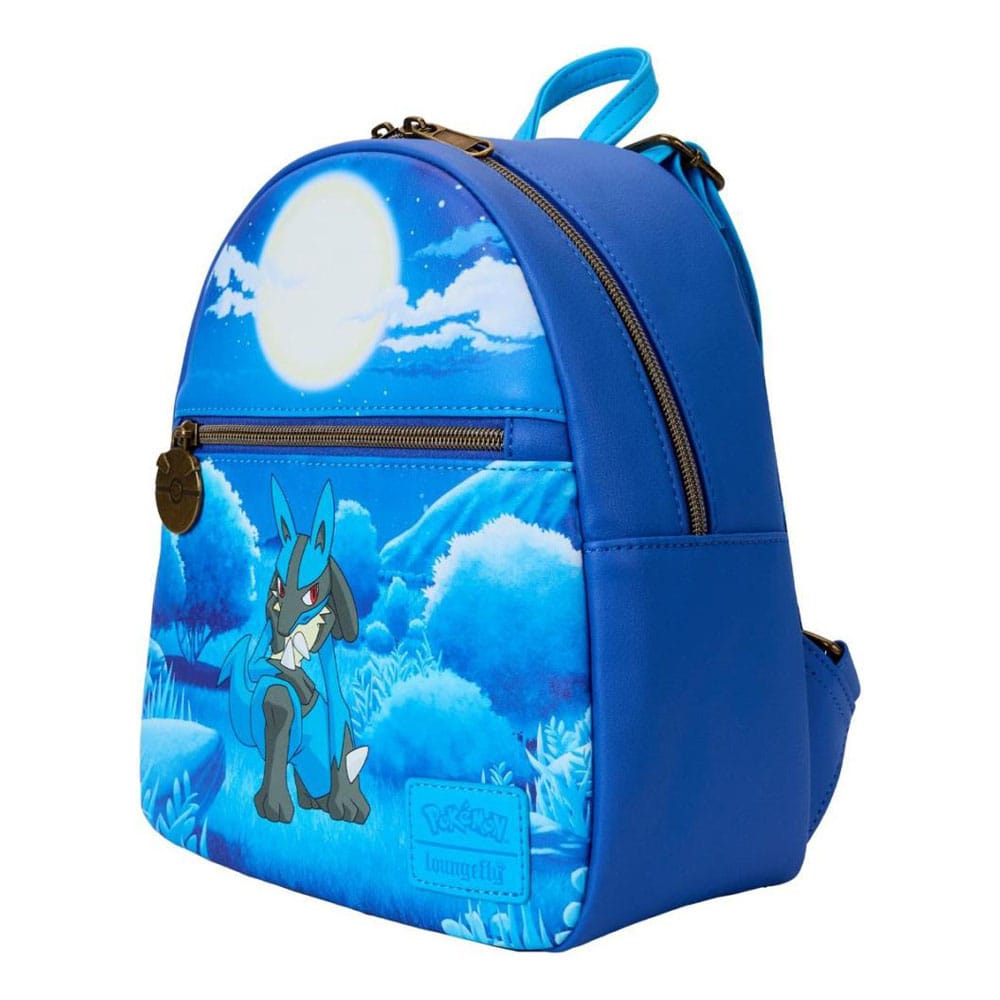 Pokemon by Loungefly Mini-Rucksack aus der Lucario-Kollektion