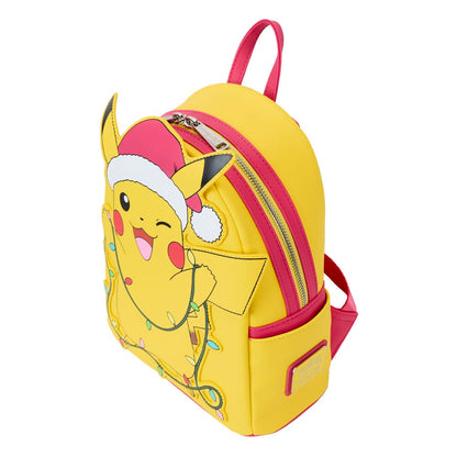 Pokemon di Loungefly Mini Backpack Holiday Pikachu