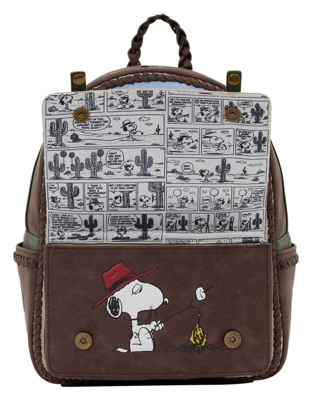 Mini mochila Peanuts by Loungefly Spike Desert