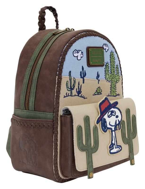 Mini mochila Peanuts by Loungefly Spike Desert