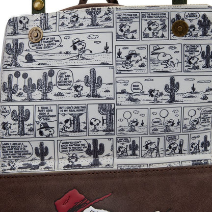 Mini mochila Peanuts by Loungefly Spike Desert