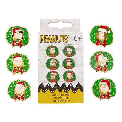 Peanuts by Loungefly Pines esmaltados Caja ciega Snoopy and Friends Surtido navideño (12)