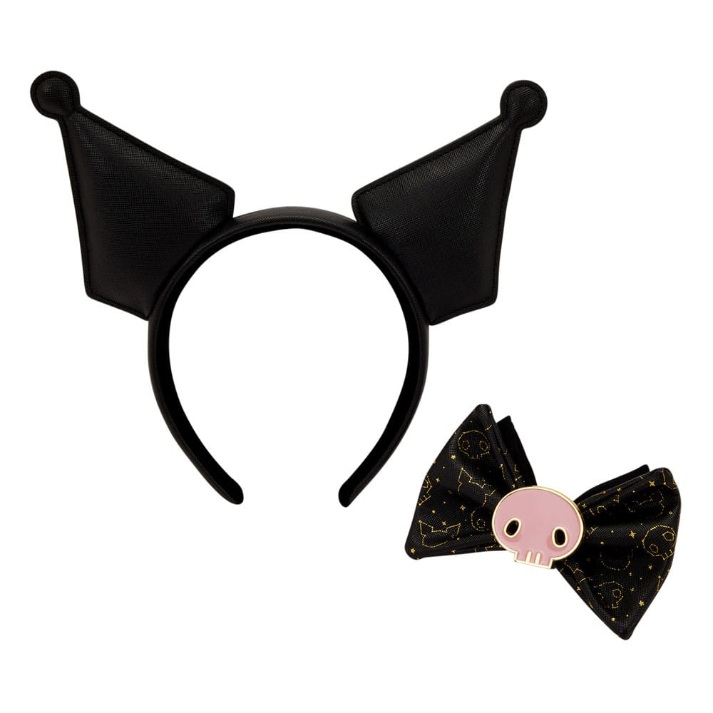 Fascia per capelli Sanrio by Loungefly Ears 20° anniversario Kuromi