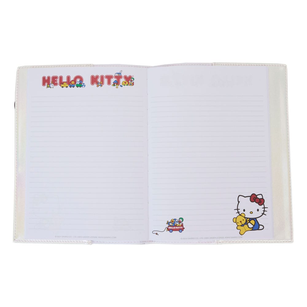 Hello Kitty av Loungefly Pearlescent Notebook 50 -årsjubileum