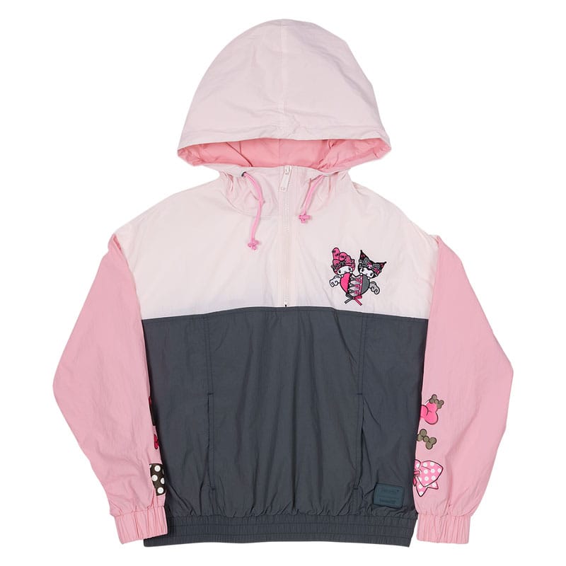 Sanrio by Loungefly Windbreaker Jacket My Melody og Kuromi