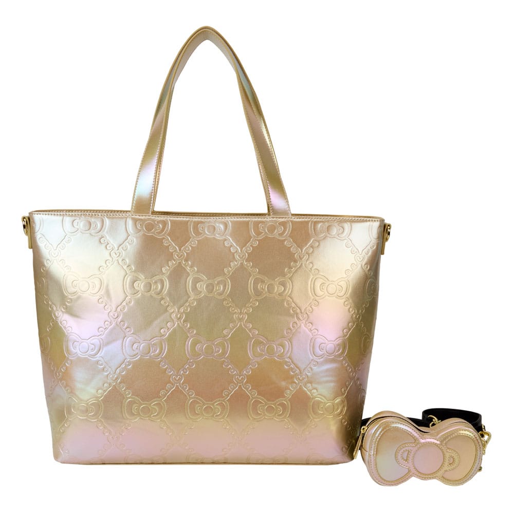 Hello Kitty von Loungefly Tote Bag 50. Jubiläums Gold