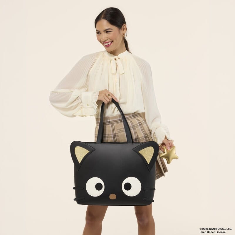 Sanrio Chococat Stars Tote Umhängetasche mit Münztasche