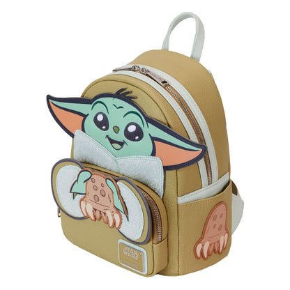 Star Wars di Loungefly Backpack Grogu e Crabbies Cosplay