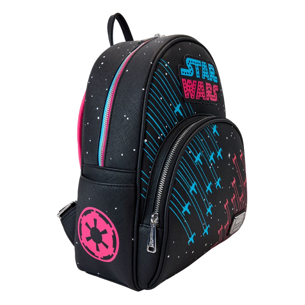 Star Wars von Loungfly Backpack Mini Neon 70s