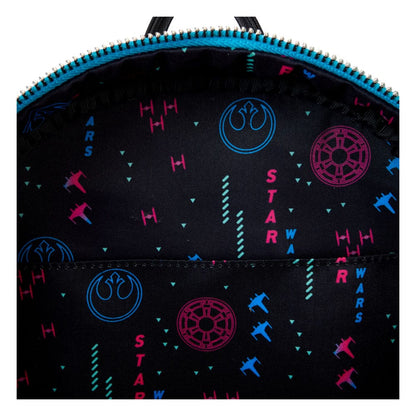 Star Wars von Loungfly Backpack Mini Neon 70s