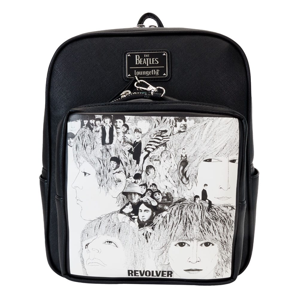 The Beatles by Loungefly Mini Backpack Revolver Album con bouch da record