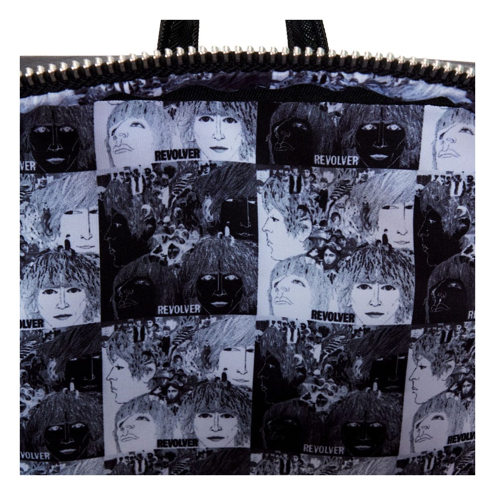 The Beatles by Loungefly Mini Backpack Revolver Album con bouch da record