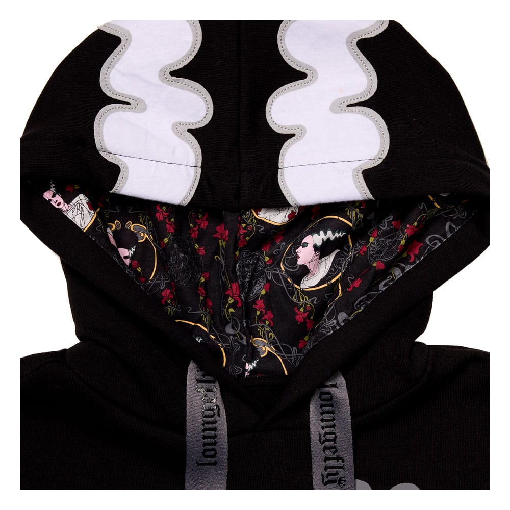 Montetri universali di Loungefly con cappuccio unisex sposa di Frankenstein