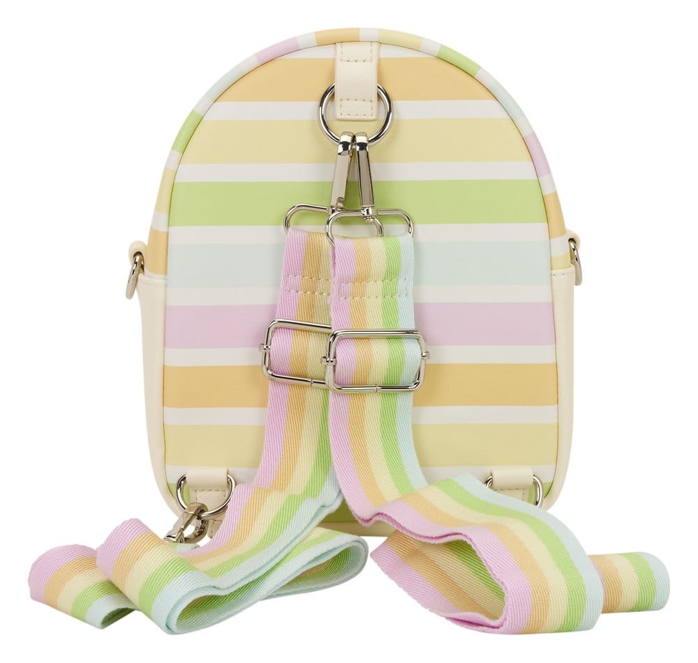 Disney by Loungefly Bolso bandolera Mickey y sus amigos Rainbow Stribes