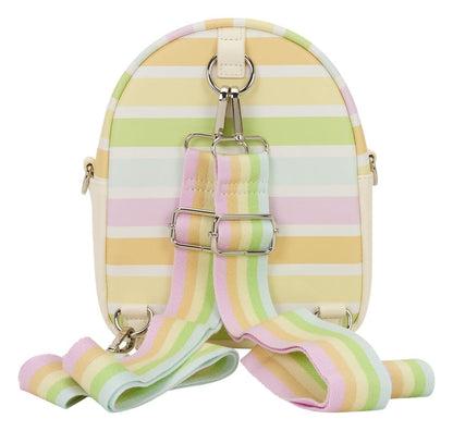 Disney by Loungefly Bolso bandolera Mickey y sus amigos Rainbow Stribes