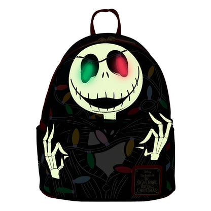 Nightmare before Christmas by Loungefly Mini Backpack Jack Light Up