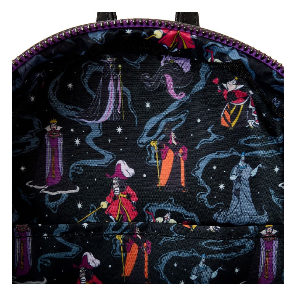 Disney Villians von Loungfly Mini Rucksack Irisierend