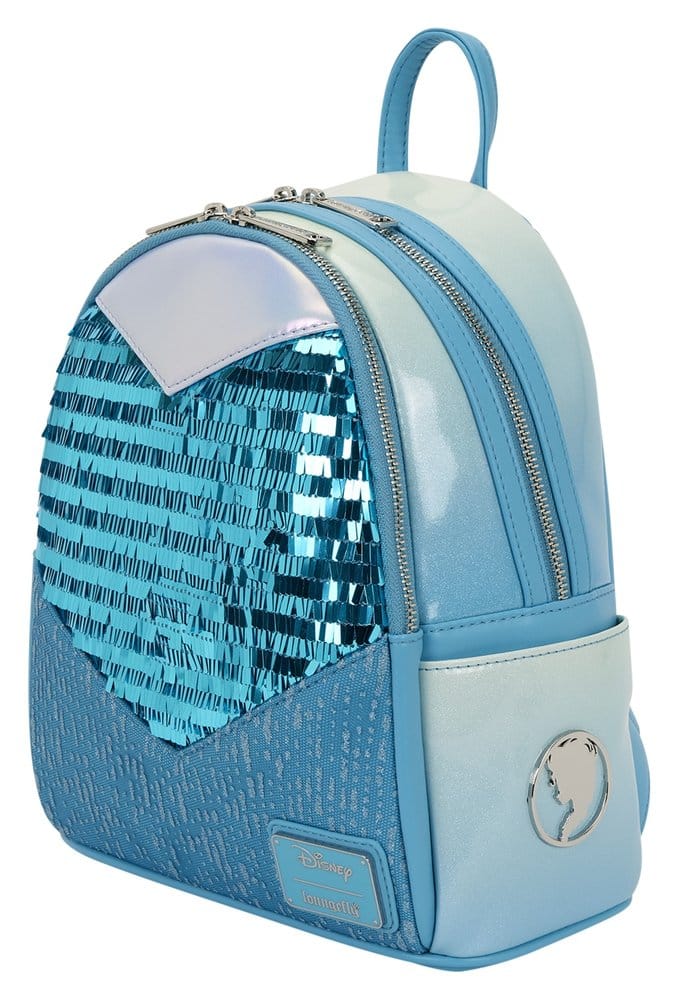 Mini zaino Frozen by Loungefly Elsa con paillettes glitterate