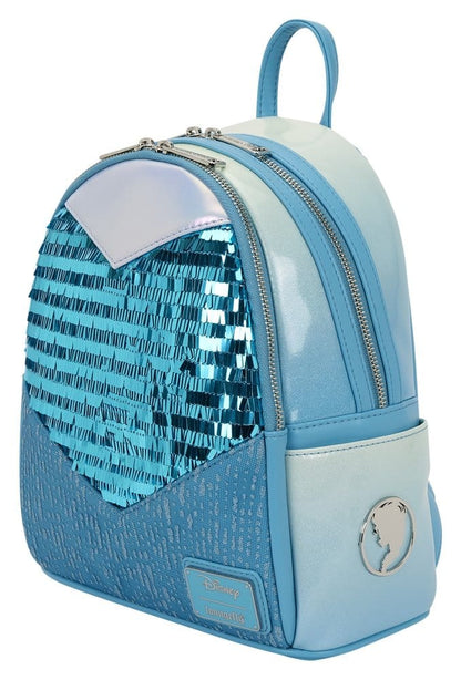 Mini zaino Frozen by Loungefly Elsa con paillettes glitterate