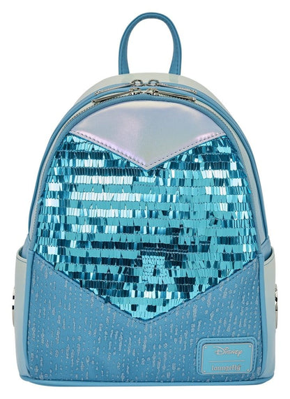 Mini zaino Frozen by Loungefly Elsa con paillettes glitterate