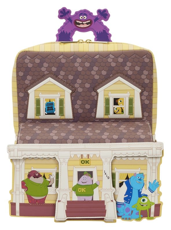 Monsters University Oozma Kappa House Figuraler Mini-Rucksack