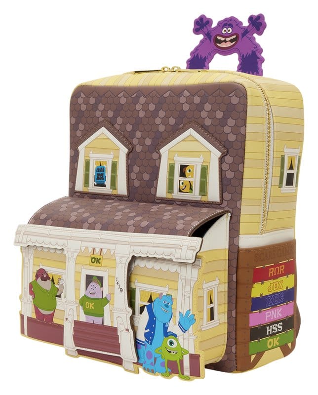 Monsters University Oozma Kappa House Figuraler Mini-Rucksack