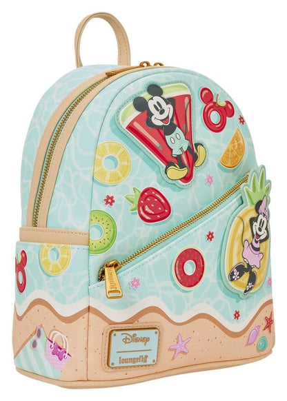 Mini sac à dos Mickey & Minnie Beach Fun