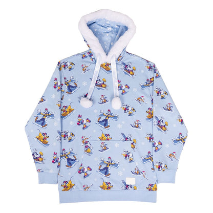 Disney by Loungefly hooded jacket Mickey and Friends Winter Wonderland