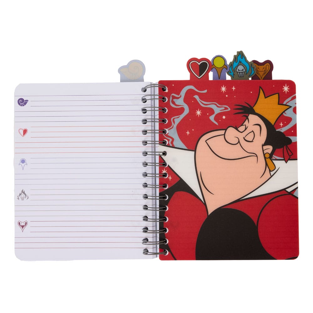 Disney Villains by Loungefly Notebook tab Journal