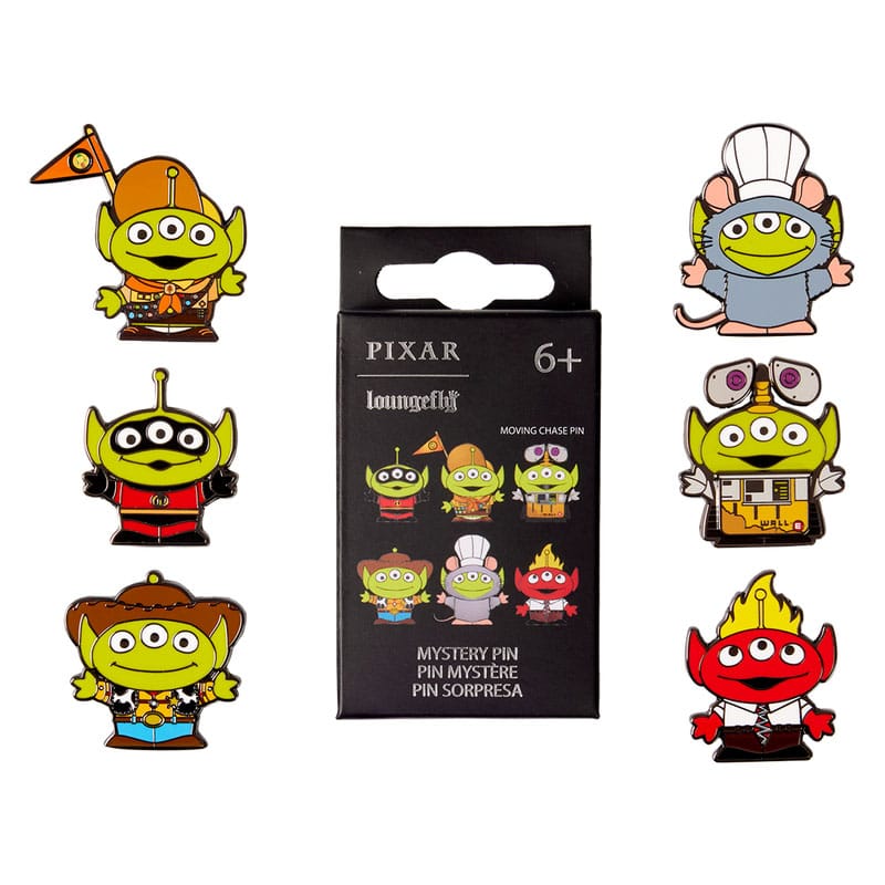 Pixar by Loungefly Pines esmaltados Caja ciega Aliens Surtido (12)