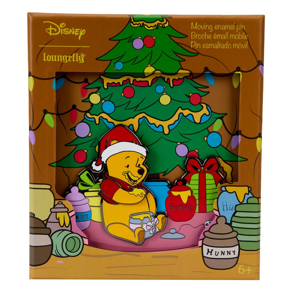 Disney By Loungefly Emell 3 "Pins Winnie The Pooh Honey présente 3" Édition limitée 8 cm