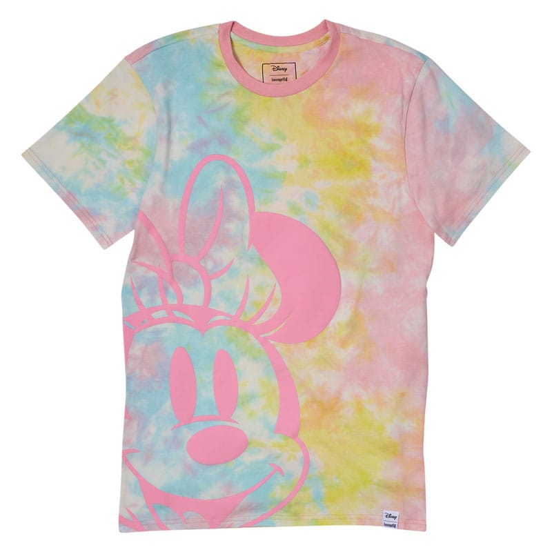 Disney by Loungefly Tee T-Shirt Unisexe Minnie Mouse Tie Die