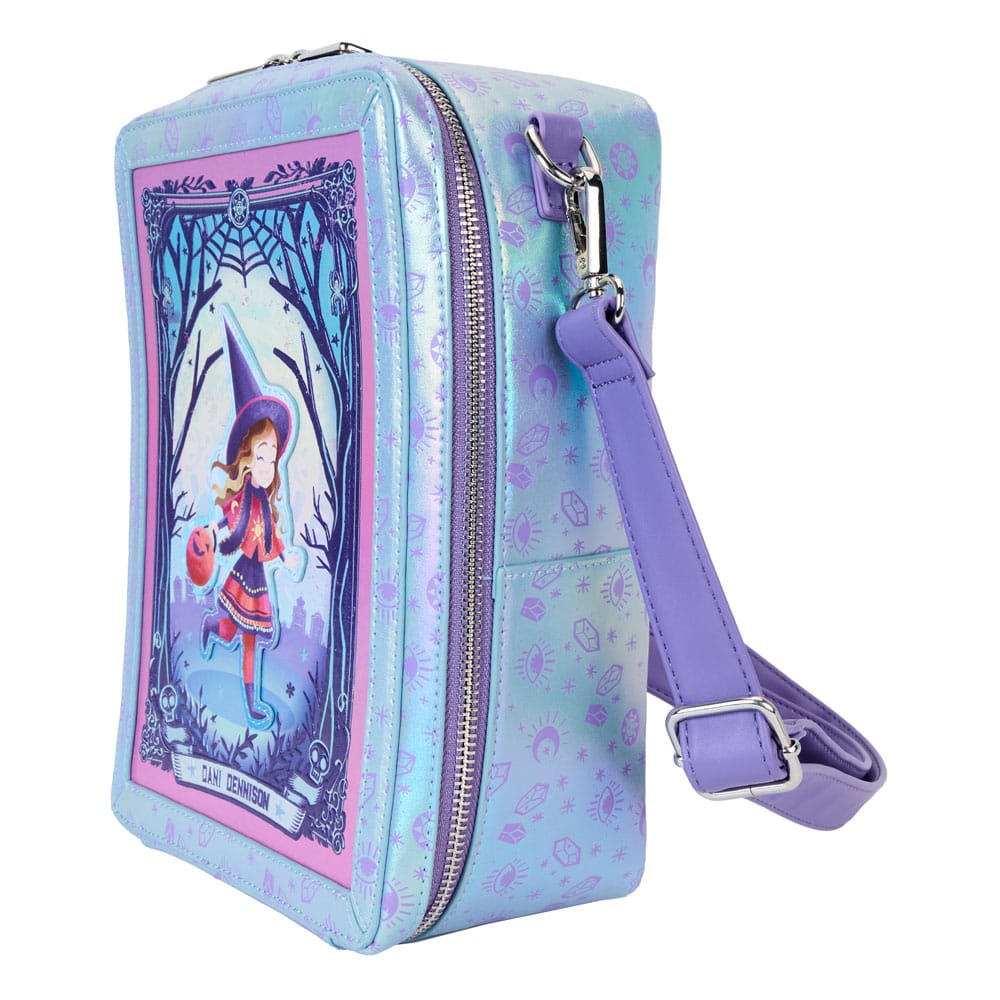 Hocus pocus tarafından loungefly crossbody çanta tarot kartı