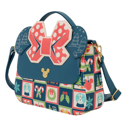 Borsa a tracolla Disney by Loungefly Topolino e Minnie Holiday