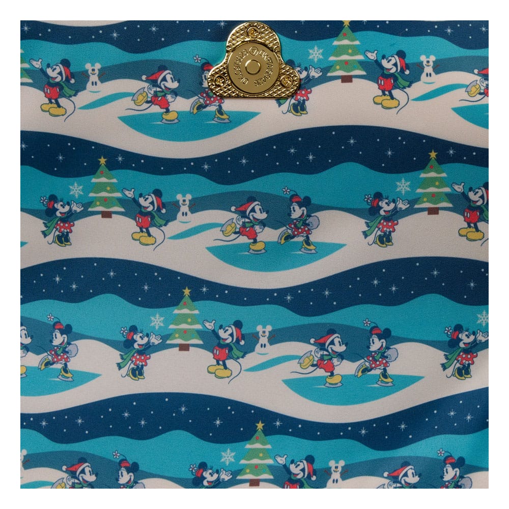 Borsa a tracolla Disney by Loungefly Topolino e Minnie Holiday