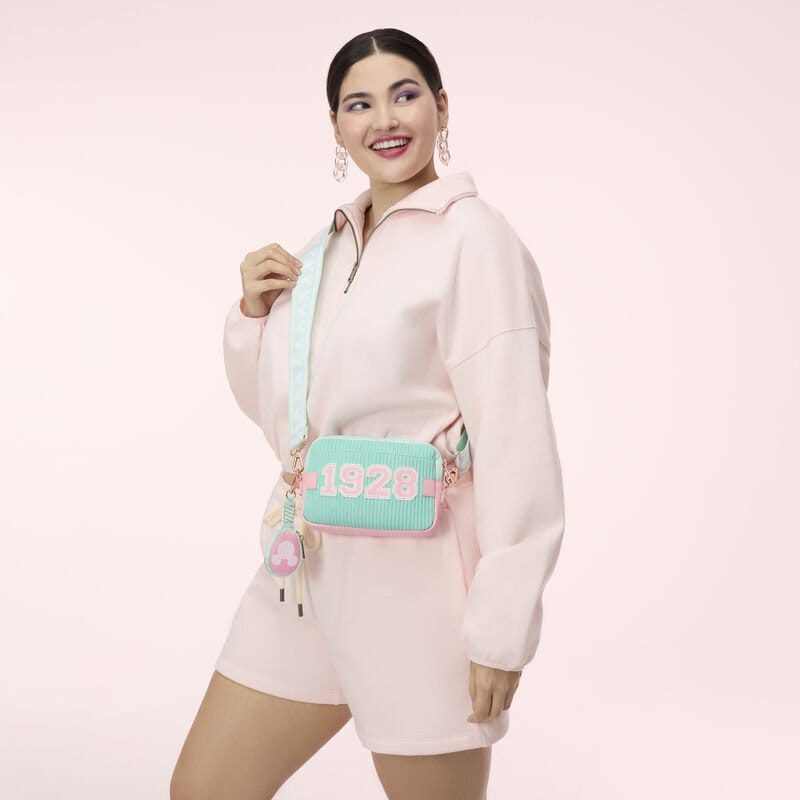 Borsa a tracolla Disney by Loungefly con portamonete Topolino e i suoi amici Tennis